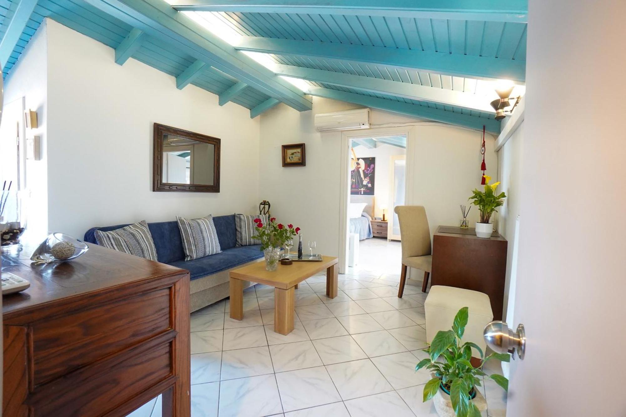 Anemomilos Sea View Penthouse Corfu  Buitenkant foto