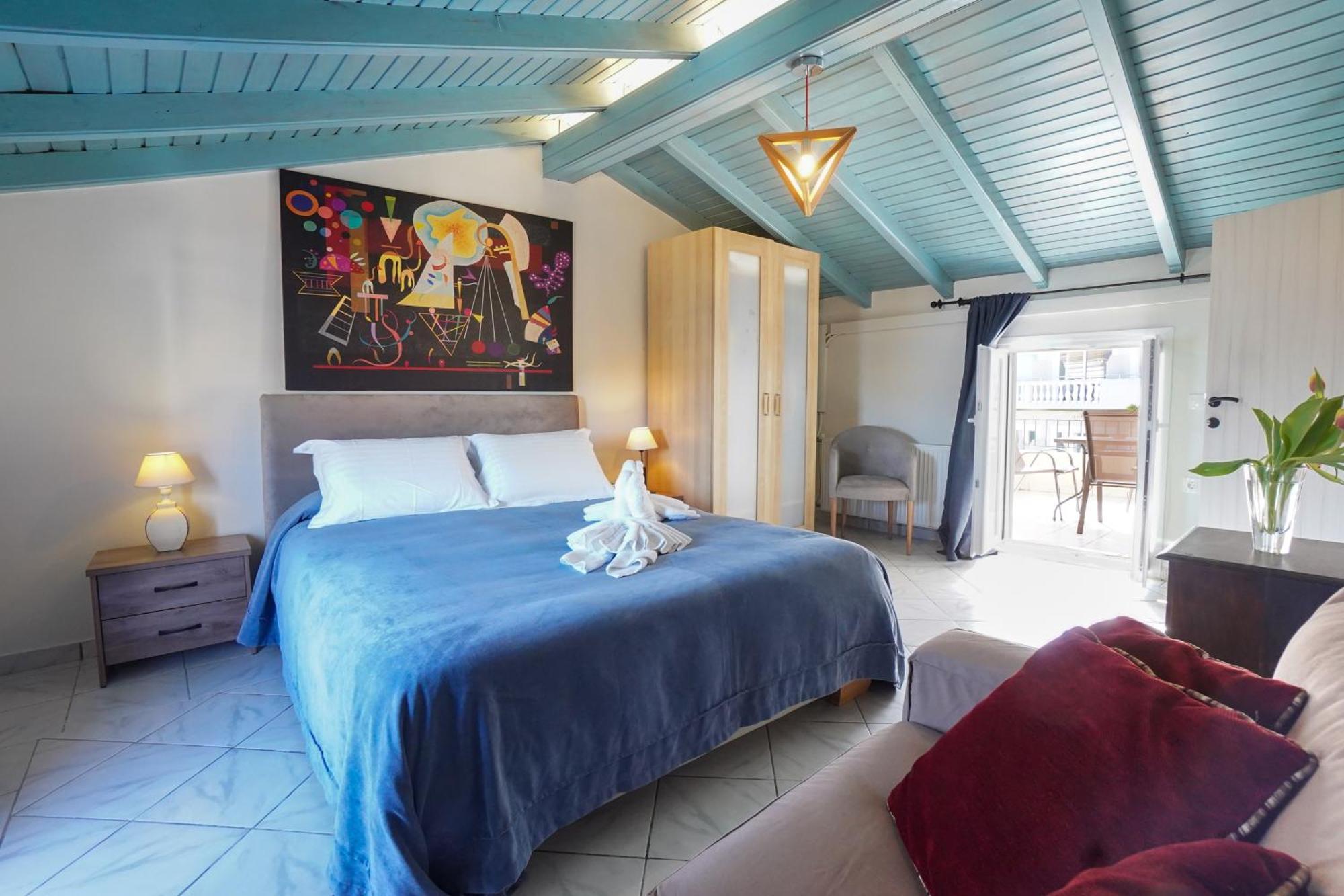 Anemomilos Sea View Penthouse Corfu  Buitenkant foto