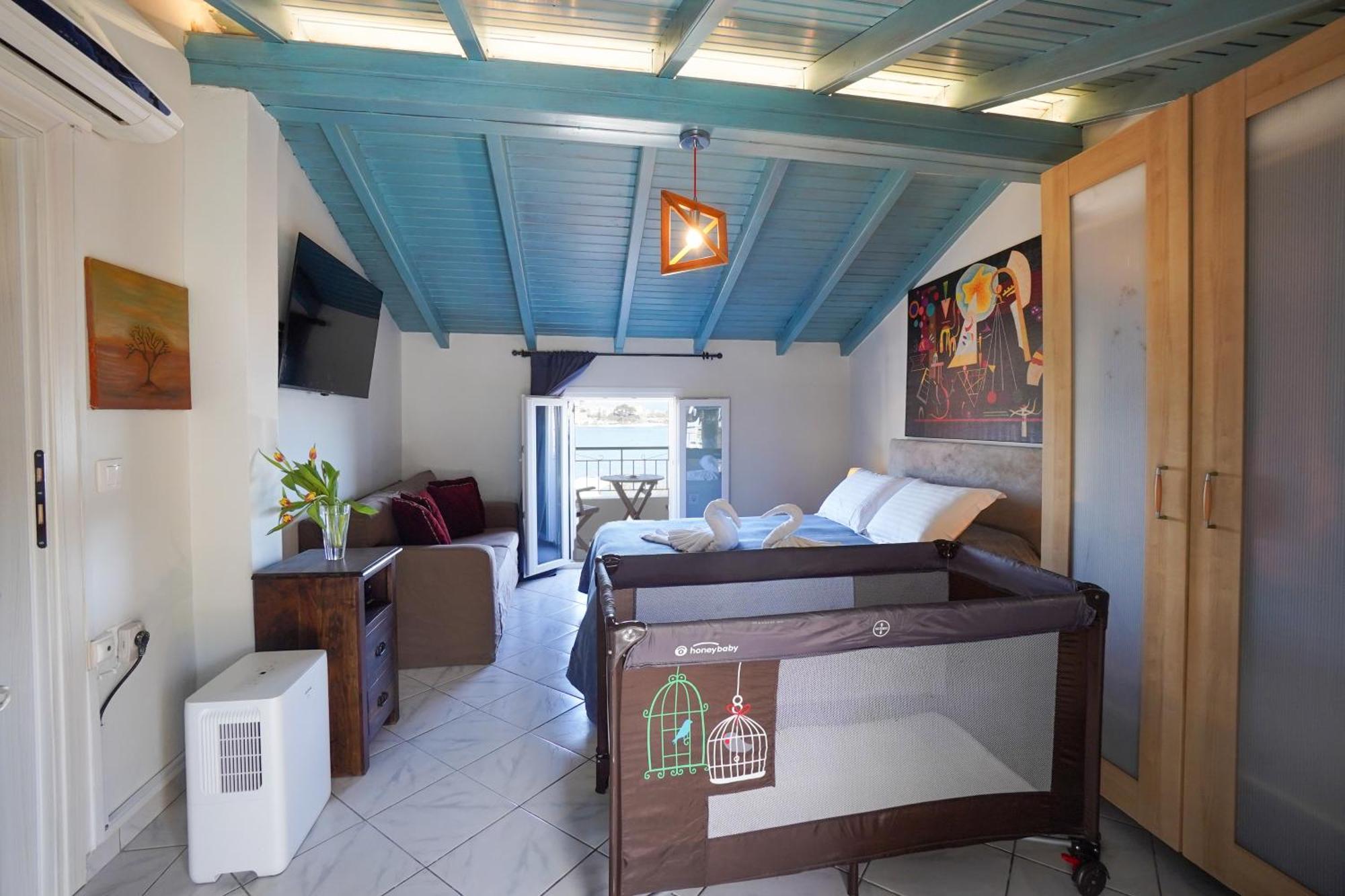 Anemomilos Sea View Penthouse Corfu  Buitenkant foto